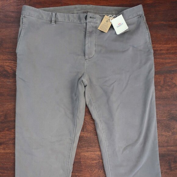 NWT Faherty Men's Size 40 Organic Cotton Icon Stretch Chino Pants - Picture 1 of 3